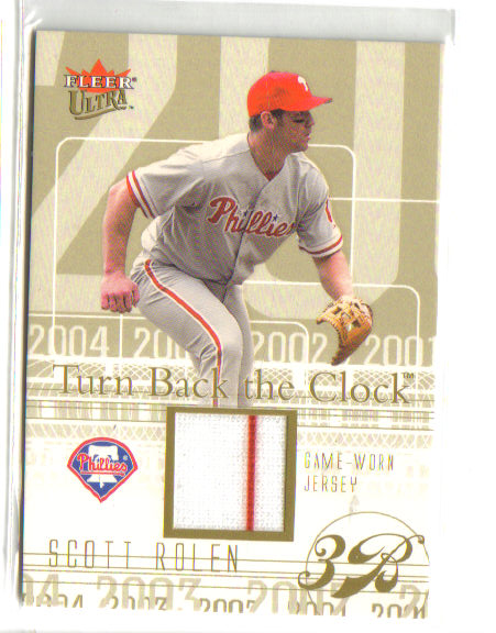 2001 (PHILLIES) Fleer Tradition Turn Back the Clock Game Jersey, Pat Burrell