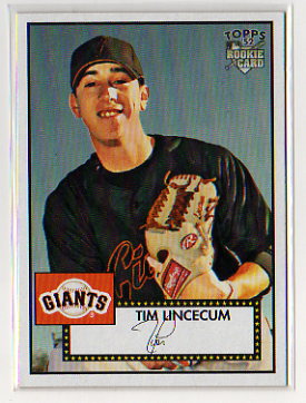 2007 Topps 52 Tim Lincecum Rookie Card