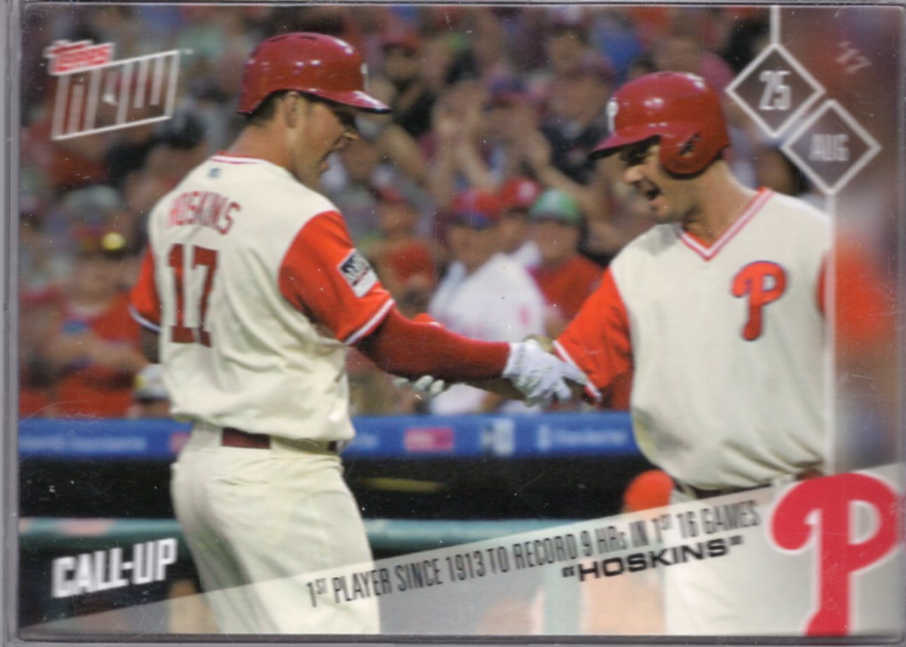 Rhys Hoskins 2019 Topps National Baseball Card Day #21 Philadelphia  Phillies