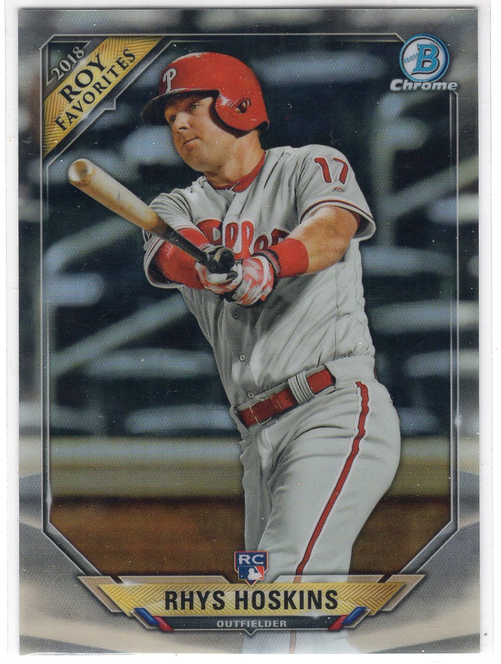 Rhys Hoskins 2019 Topps National Baseball Card Day #21 Philadelphia  Phillies